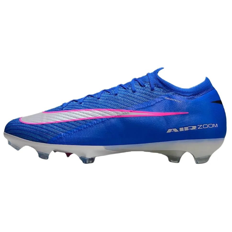 Nike Mercurial Vapor 16 Elite Comfortable Support Rebound Soccer Shoes Unisex Blue White