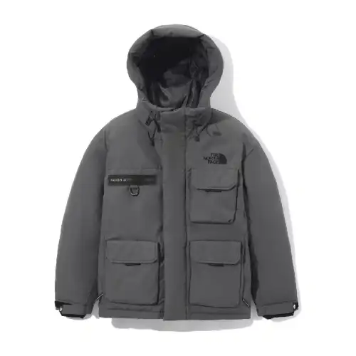 THE NORTH FACE Down Jacket Men's Charcoal Gray
