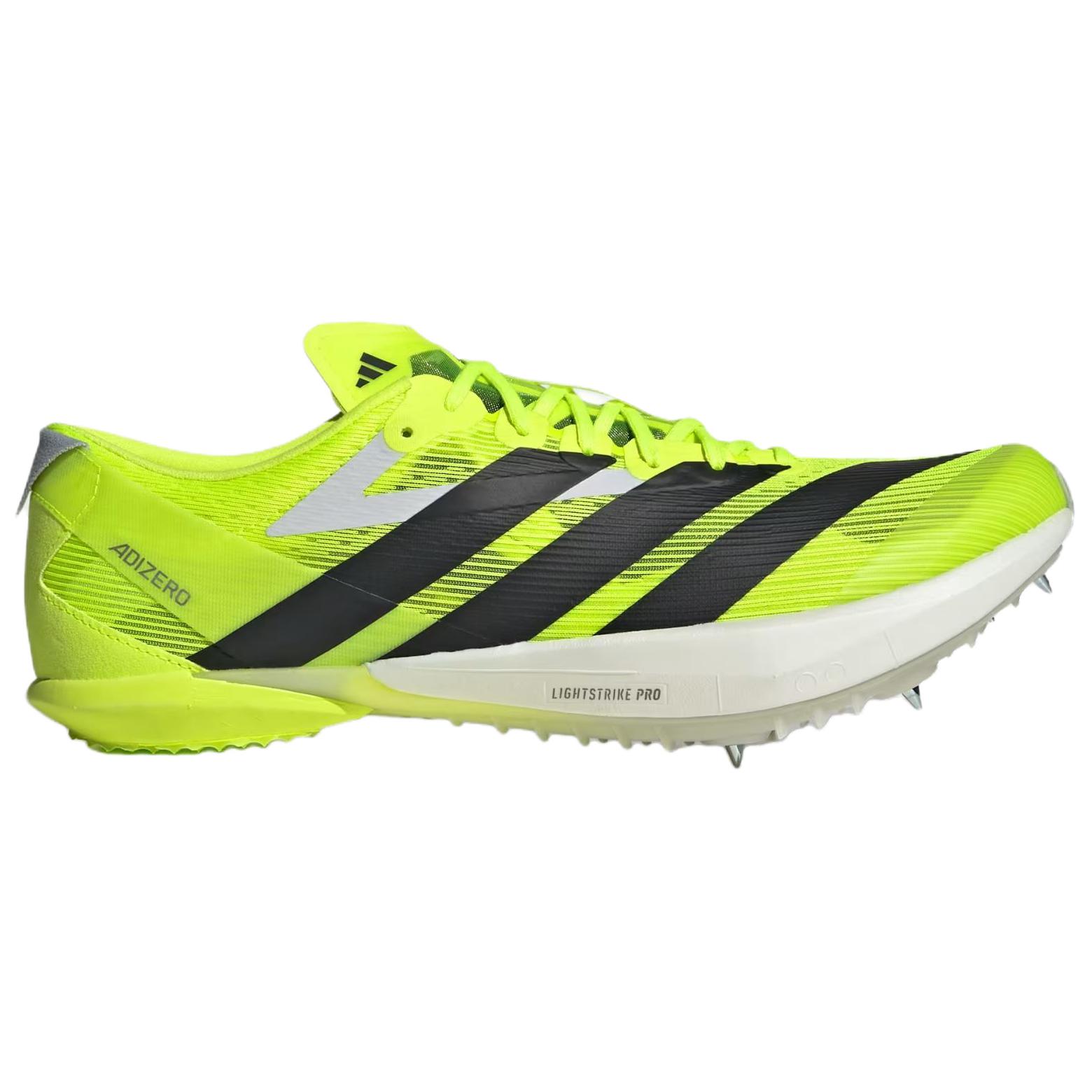 Мужские кроссовки adidas Adizero Ambition (желтые с черным и серебристым) — фото 2