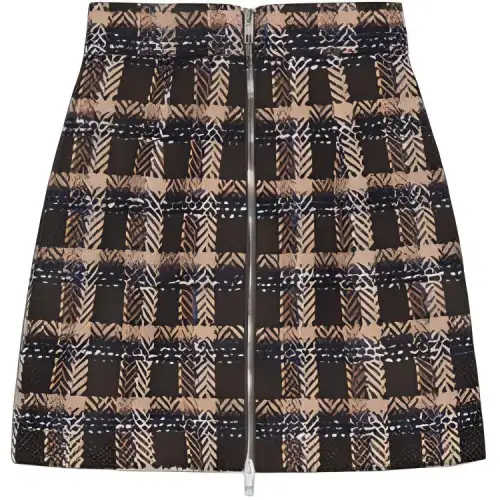 GUCCI Casual Short Skirts Women's Brown