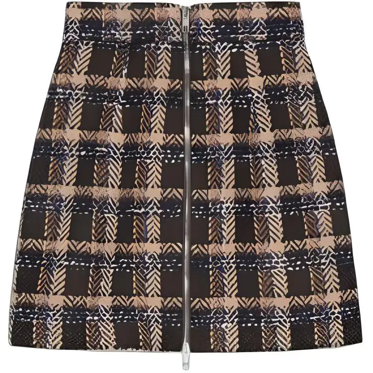 GUCCI Casual Short Skirts Women's Brown