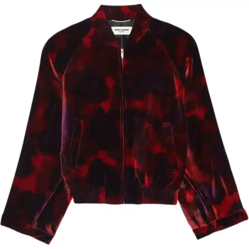 SAINT LAURENT SS22 Jackets & Coats Men's Red