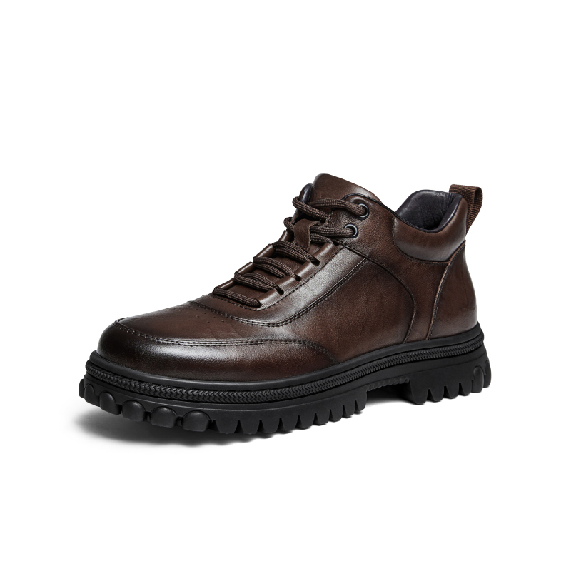CAMEL Camel Comfortable Soft Classic Casual Leather Shoes Men's