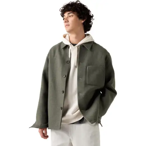 UNIQLO Jackets & Coats Unisex Dark Olive