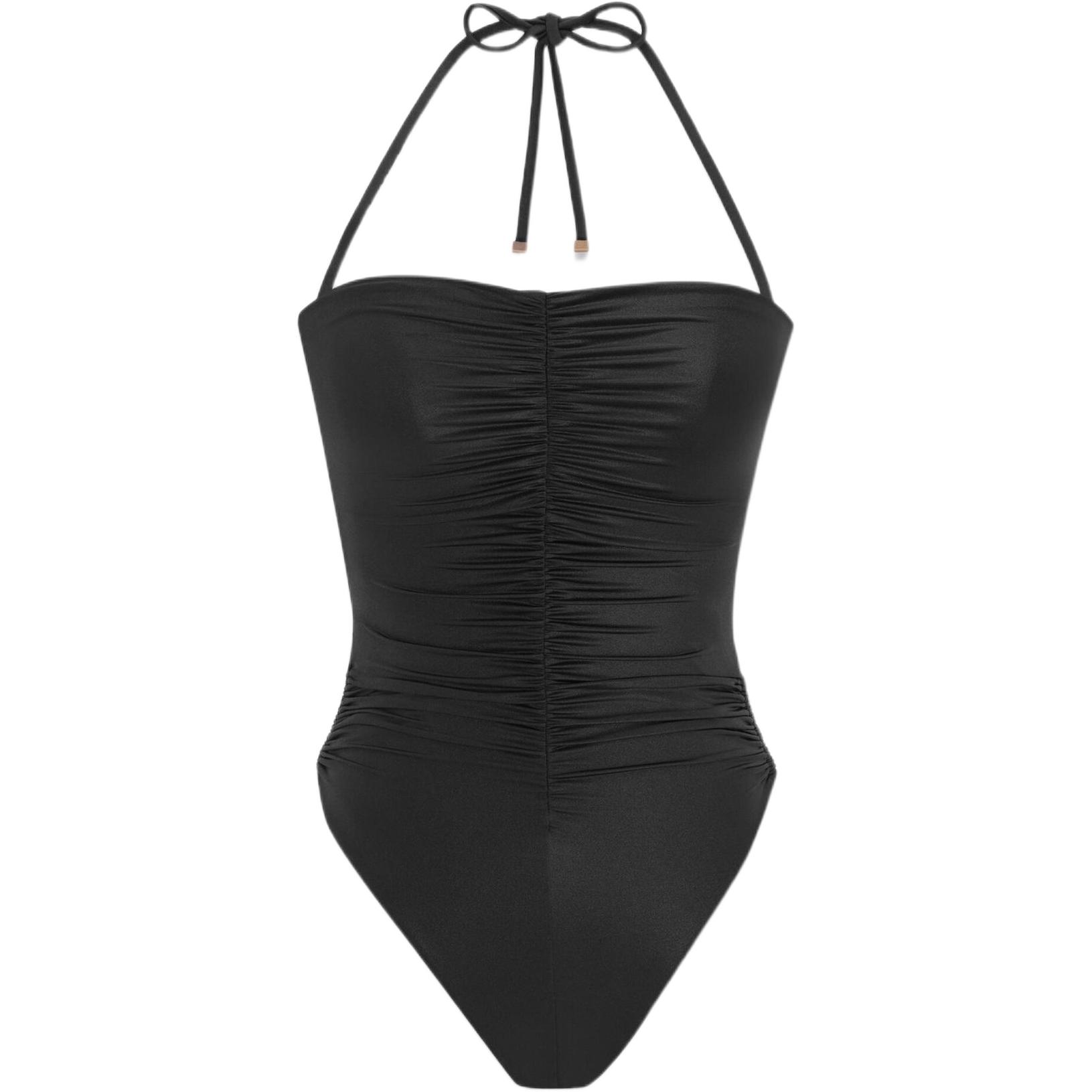 SAINT LAURENT Halterneck Sleeveless Swimsuit