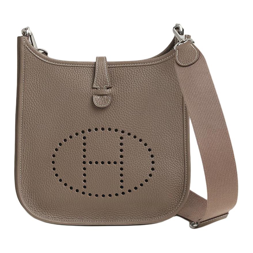 Женская сумка Hermes Evelyne Poche III 23 (серая)