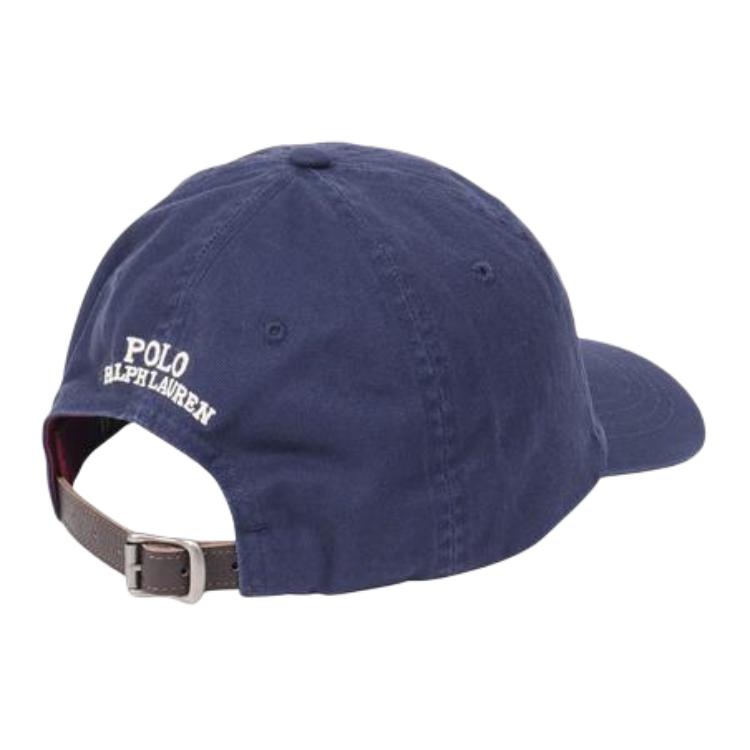 Мужская кепка Ralph Lauren (синяя) — фото 2