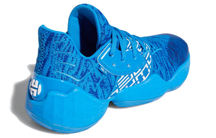Мужские кроссовки adidas Harden Vol. 4 (сине-белые) — Синий / белый — фото 4