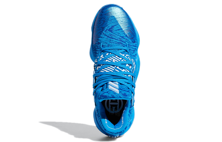 Мужские кроссовки adidas Harden Vol. 4 (сине-белые) — Синий / белый — фото 5