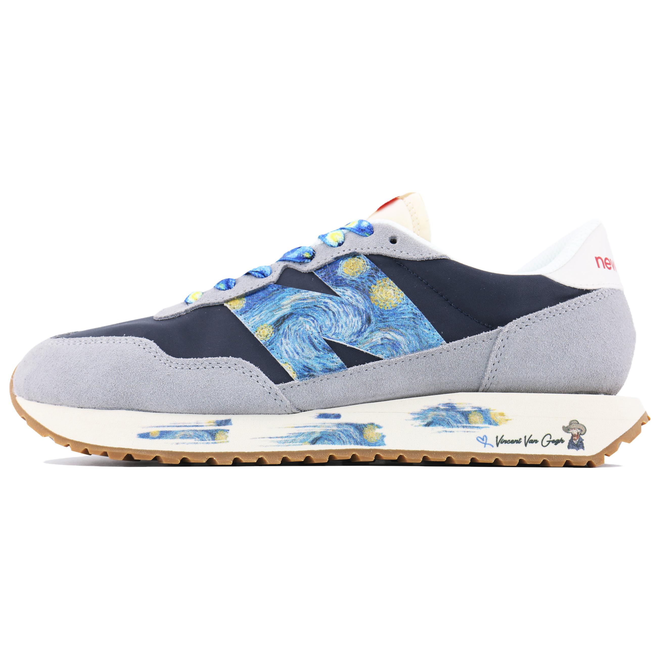 New Balance NB 237 Textile, Split Cow Leather Cushioning Slip Resistant Abrasion Resistant Breathable