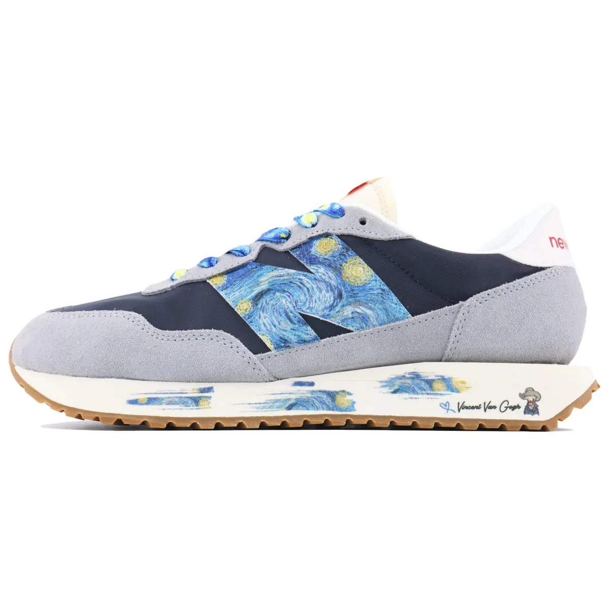New Balance NB 237 Textile, Split Cow Leather Cushioning Slip Resistant Abrasion Resistant Breathable