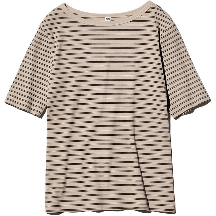 Женская футболка UNIQLO (полосатая)
