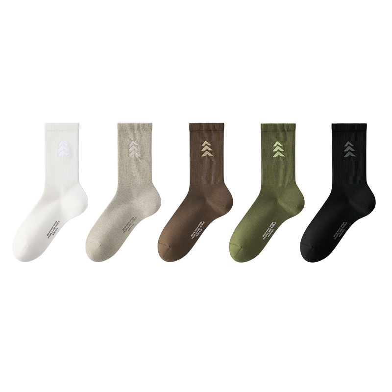 MIANZHUWU Crew Socks Unisex Gift Box Set Included
