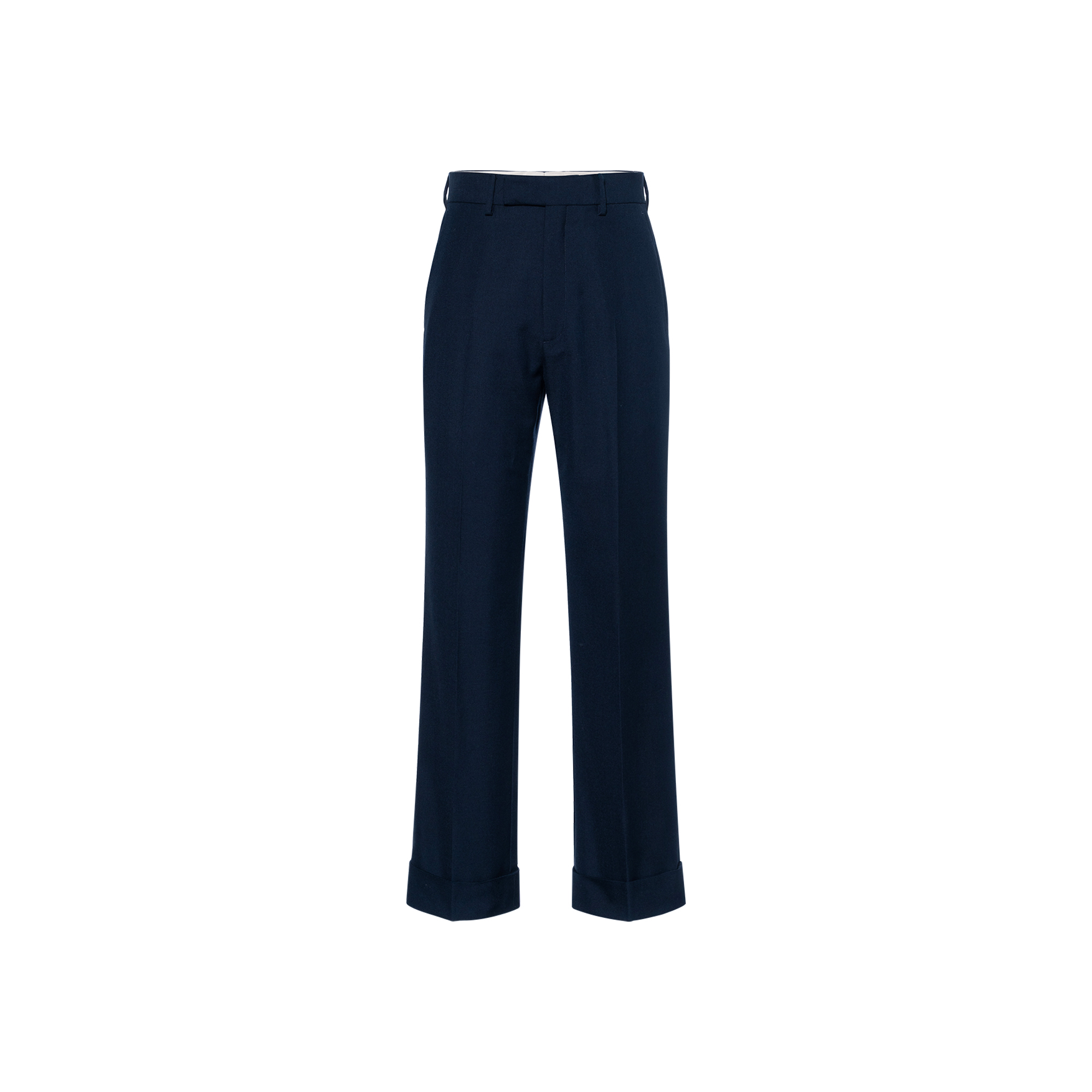 Мужские штаны Gucci Wool Twill Trouser (темно-синие)