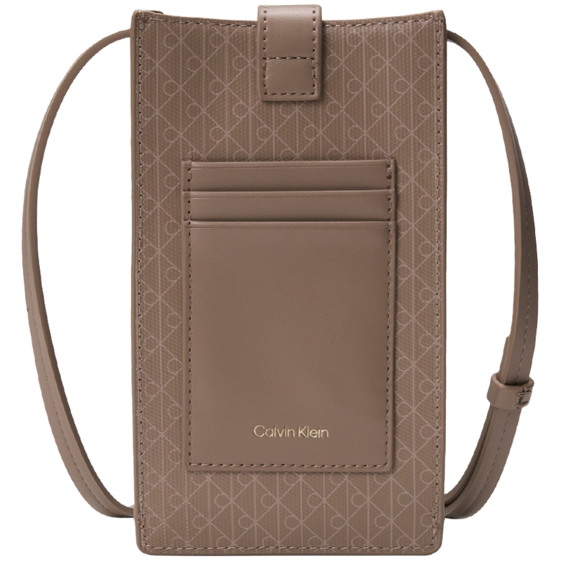 Женская сумка CALVIN KLEIN Phone Bag (коричневая)