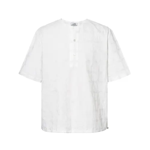 HERMES SS23 T Shirt Men's White
