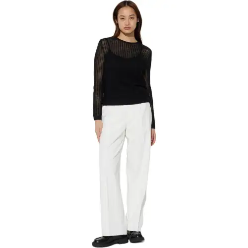 UNIQLO Knitwear Women's Black Crew Neck Moderate Other