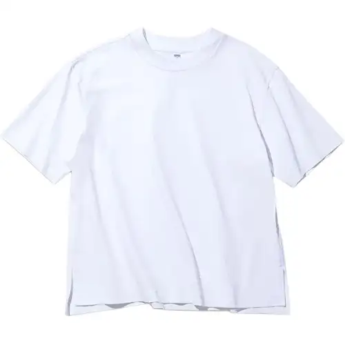 UNIQLO Drop Shoulder Sleeve T Shirt Women's White