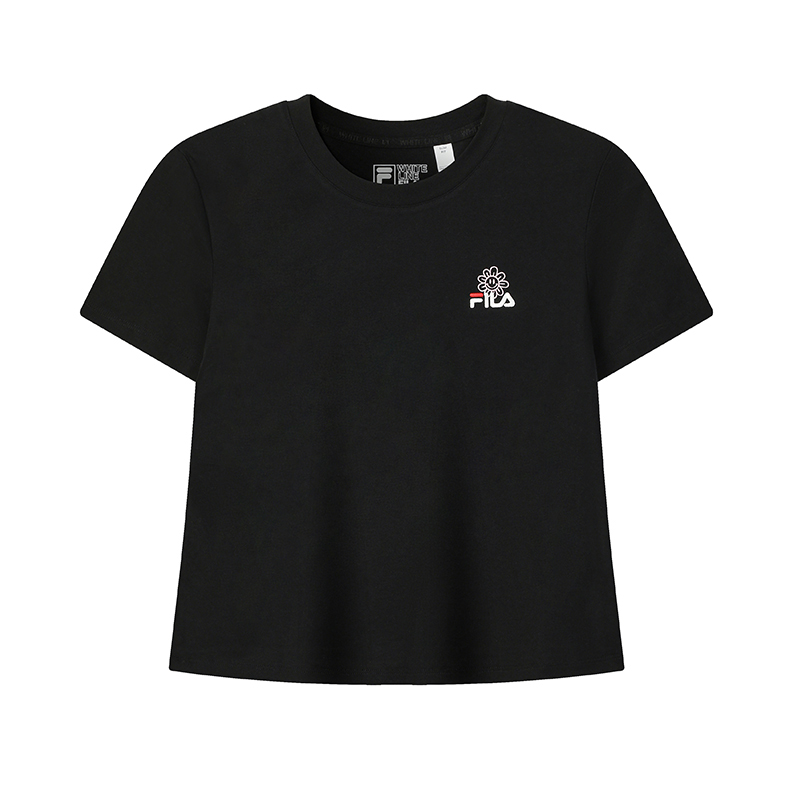 Женская футболка Fila ORIGINALE (черная)