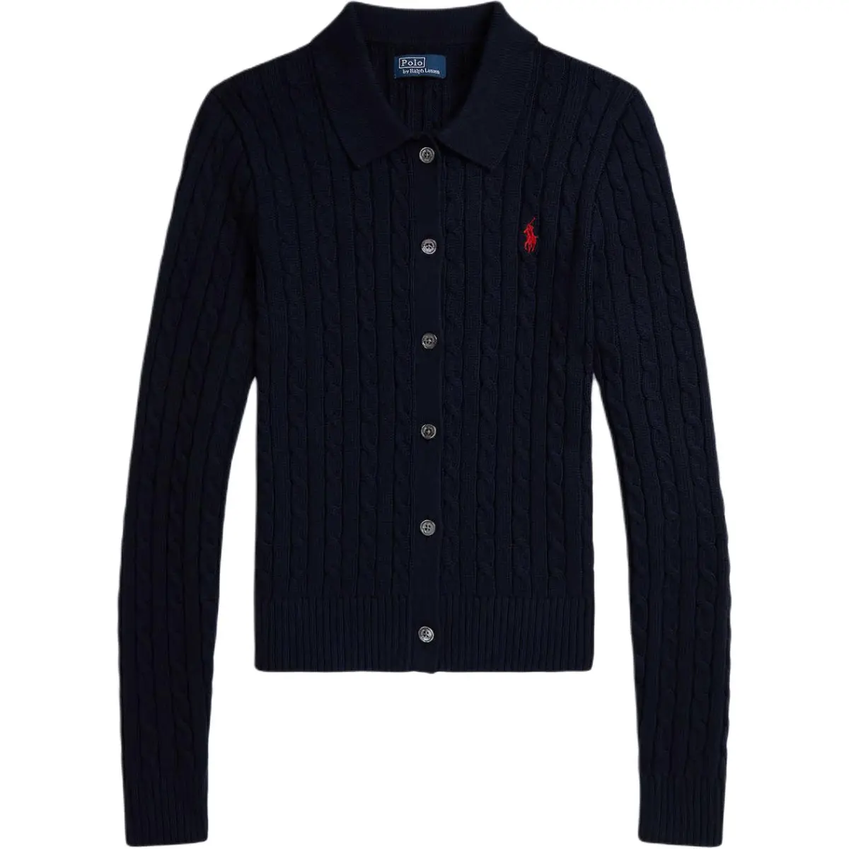Polo Ralph Lauren Knitwear Slim Fit Women's Hunter Dark Blue
