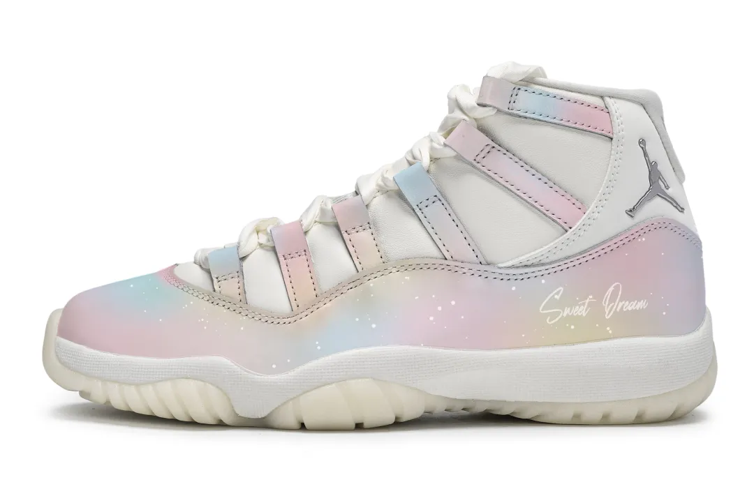 Jordan Air Jordan 11 RETRO Pearl 811 Manufacturing, Old Dreams Return To Farewell Mid top Vintage Basketball Shoes