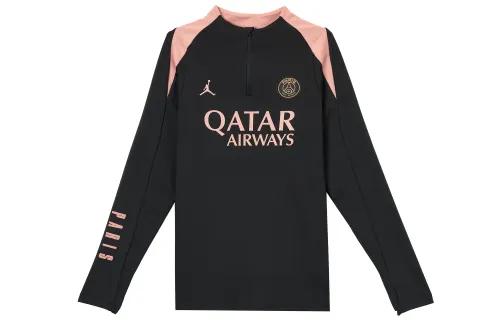 Jordan Paris Saint GermainDri FIT Football FW24 Strike Third Soccer Jersey Men's Black