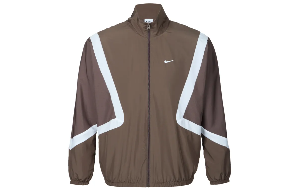 Nike Icon Jackets Men's Ore Gray Stand Collar Moderate Other