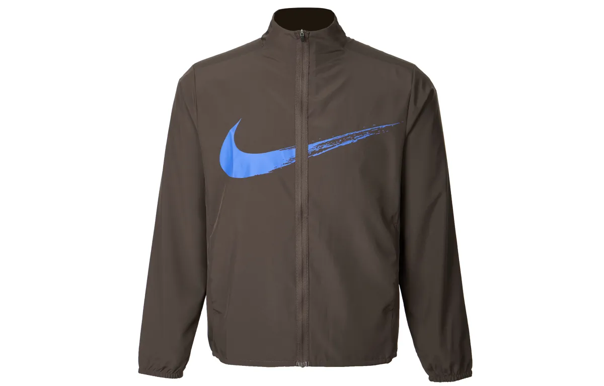 Nike Jackets Men's Umber Stand Collar Moderate