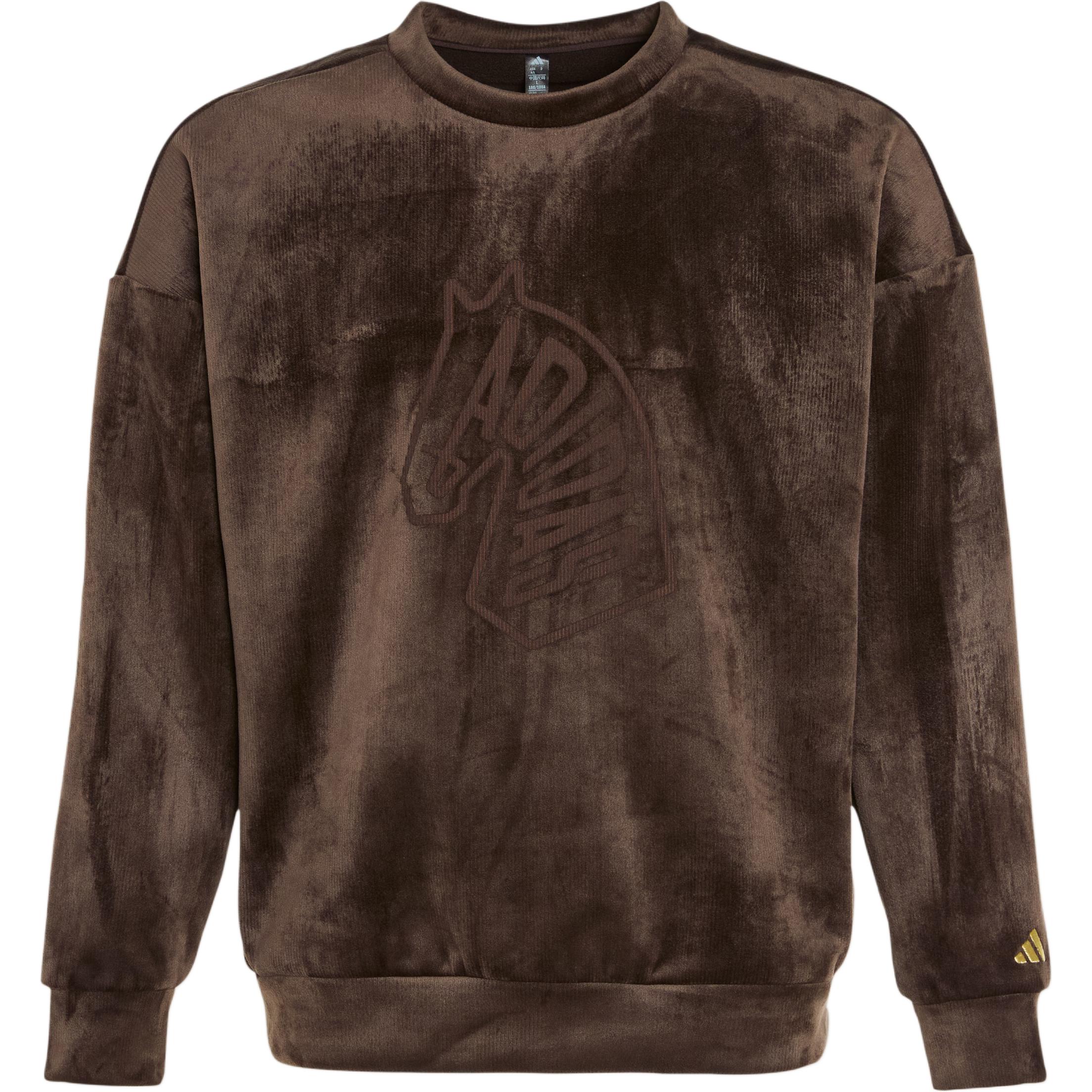 Мужское худи adidas Graphic Crew Sweatshirt (черное)