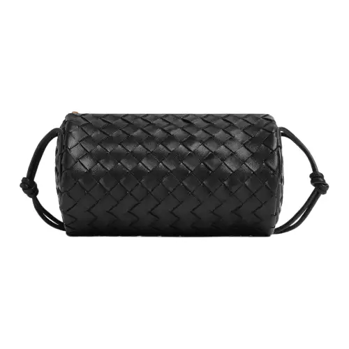 Bottega Veneta Loop Leather Pen Holder, Shoulder Bag, Crossbody Bag Small Women's Black