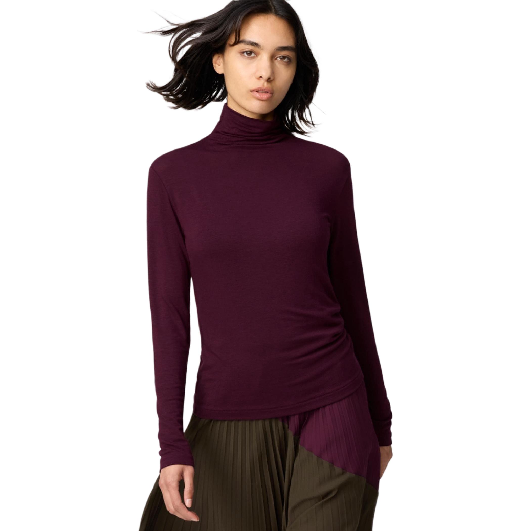 Женский лонгслив UNIQLO x Clare Waight Keller (черный)