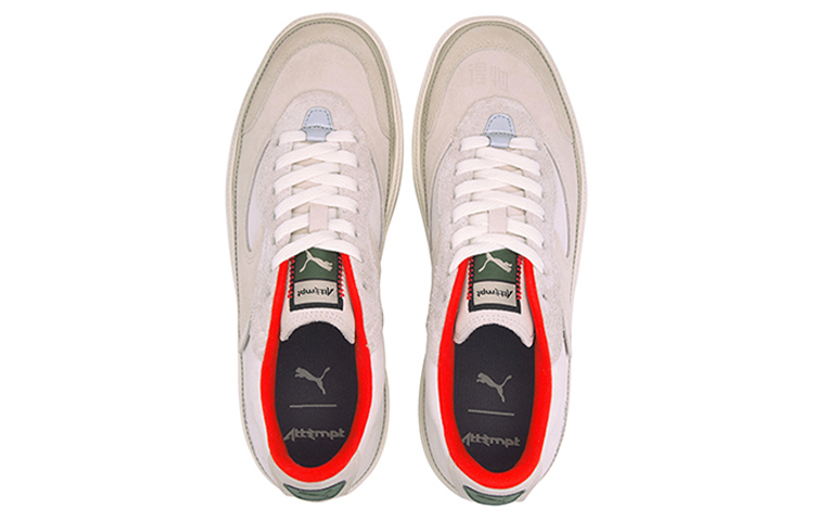 Кеды PUMA x ATTEMPT Oslo Pro (бело-красный) — Белый / красный — фото 3