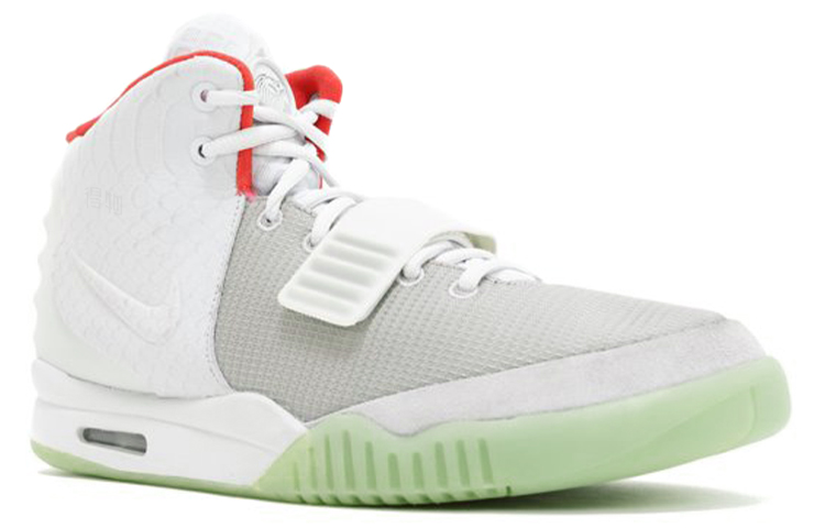 Мужские кроссовки Nike Air Yeezy 2 (/ серые) — фото 2