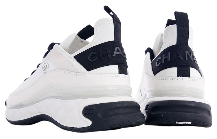 Chanel Velvet Calfskin & Mixed Fibers Sneaker 'Ivory'