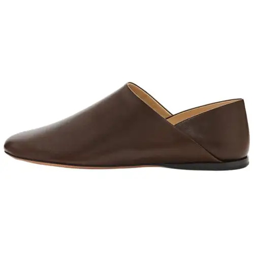 LOEWE Leather Men's Casual Shoes Men's Khaki