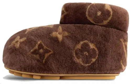 LOUIS VUITTON LV Footprint Low Boot Marron