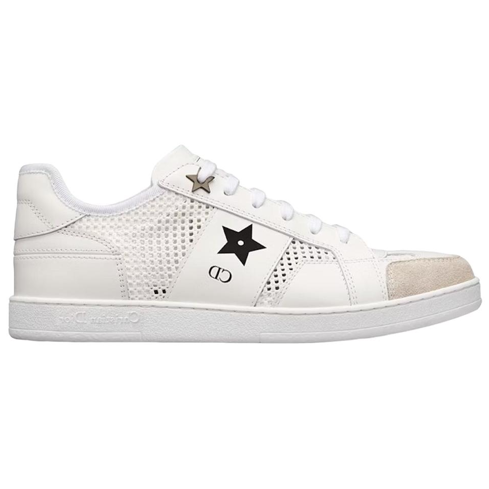 DIOR Star Platform Shoes Low top Skateboard Shoes Women's White