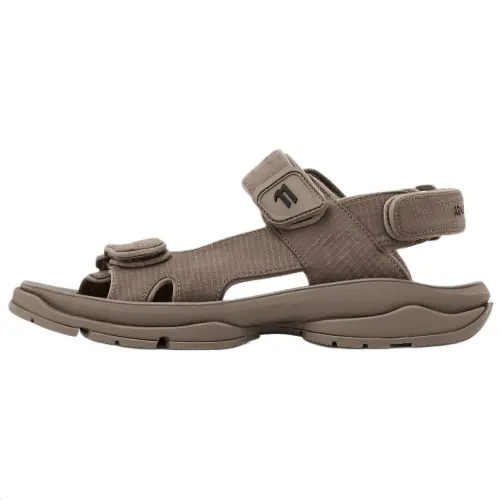 Balenciaga Tourist Fabric Hook and loop Beach Sandals Women's Umber