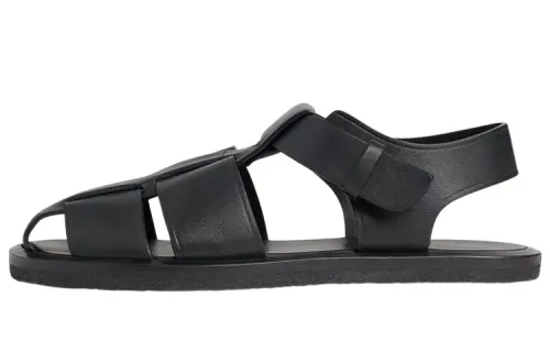 THE ROW Caged Design Leather Sandals