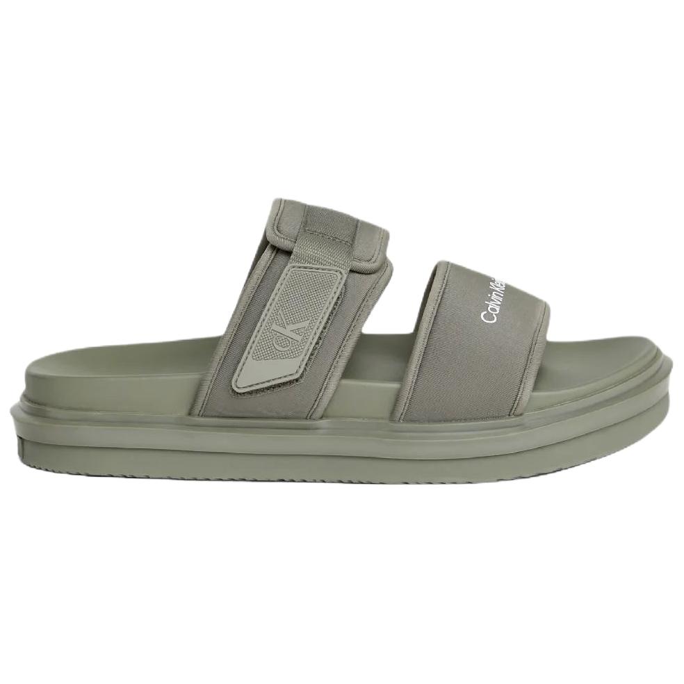 CKJ CALVIN KLEIN JEANS Slide Slippers Men's Green