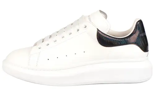 Alexander McQueen Oversized White Iridescent