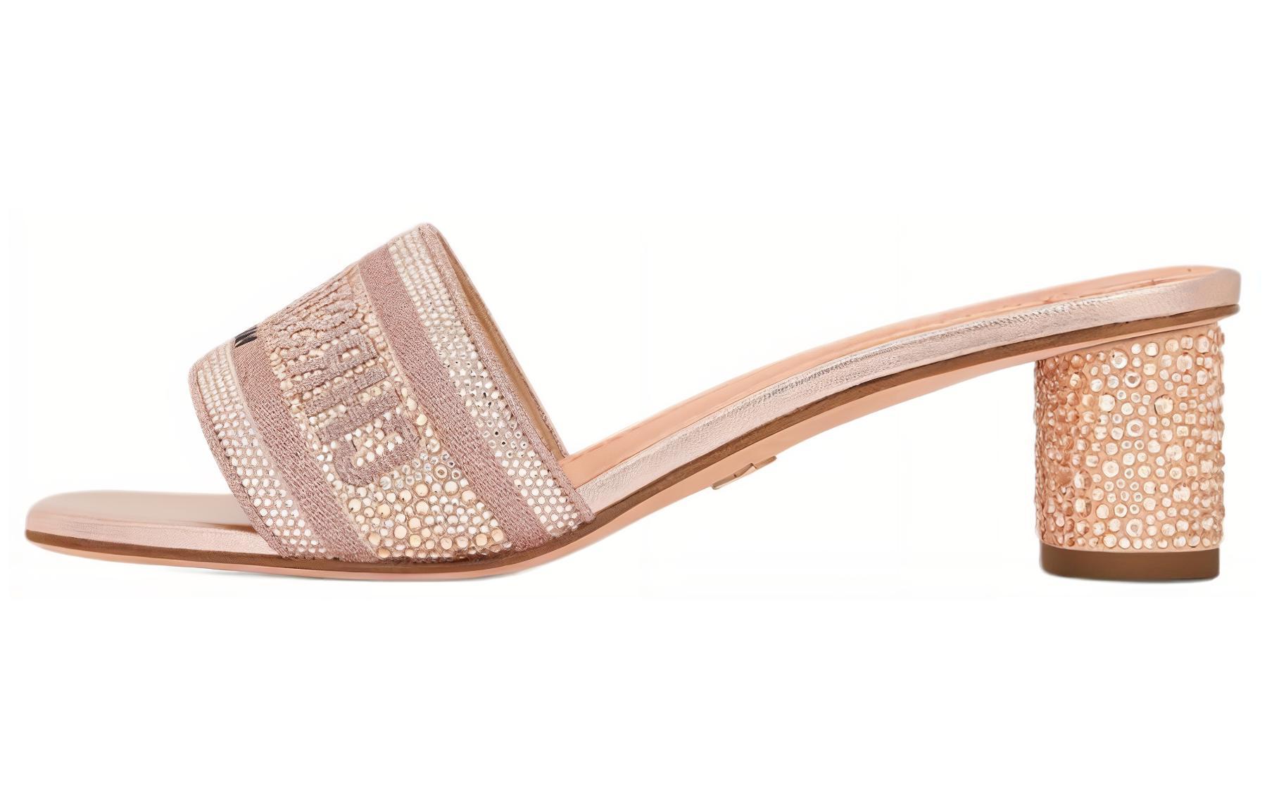 DIOR Dway Slide Slippers Women's Gold