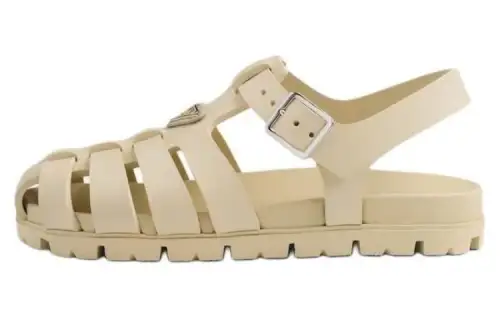 PRADA Roman Sandals Women's Beige