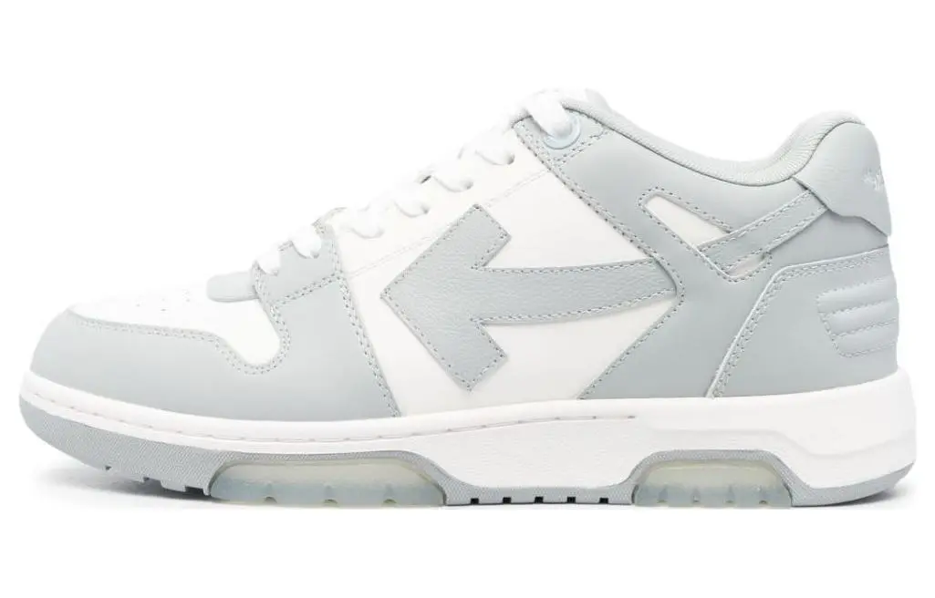 OFF-WHITE Out Of Office leather sneakers