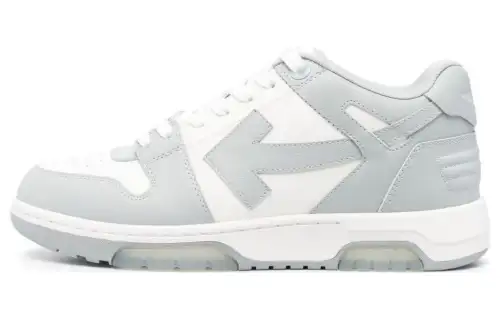 OFF-WHITE Out Of Office leather sneakers
