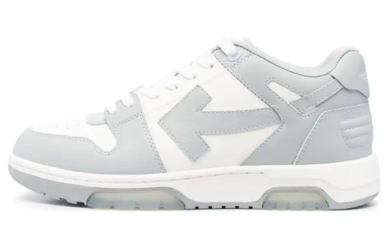 OFF-WHITE Out Of Office leather sneakers