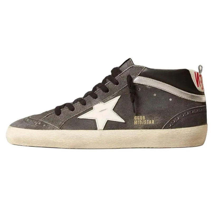 Golden Goose Mid Star Suede Sneakers