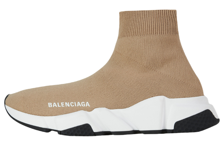 Женские кеды Balenciaga Speed (коричневые)