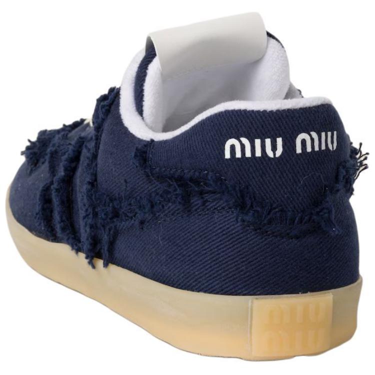 MIU MIU Low top Skateboard Shoes Women's Blue