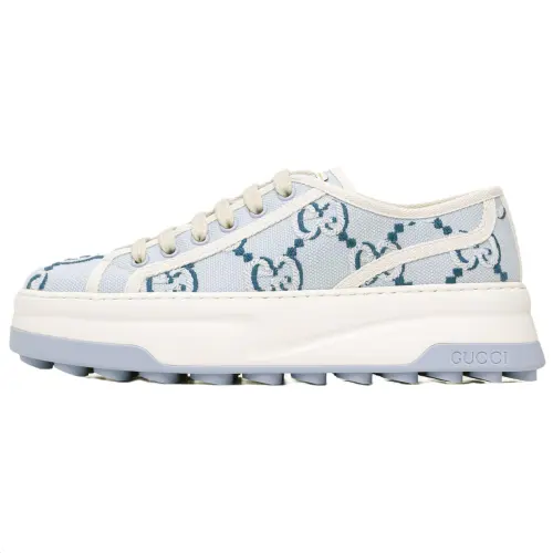 GUCCI Tennis 1977 Low top Casual Shoes Women's Blue